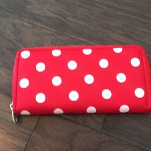 Polk a dot purse